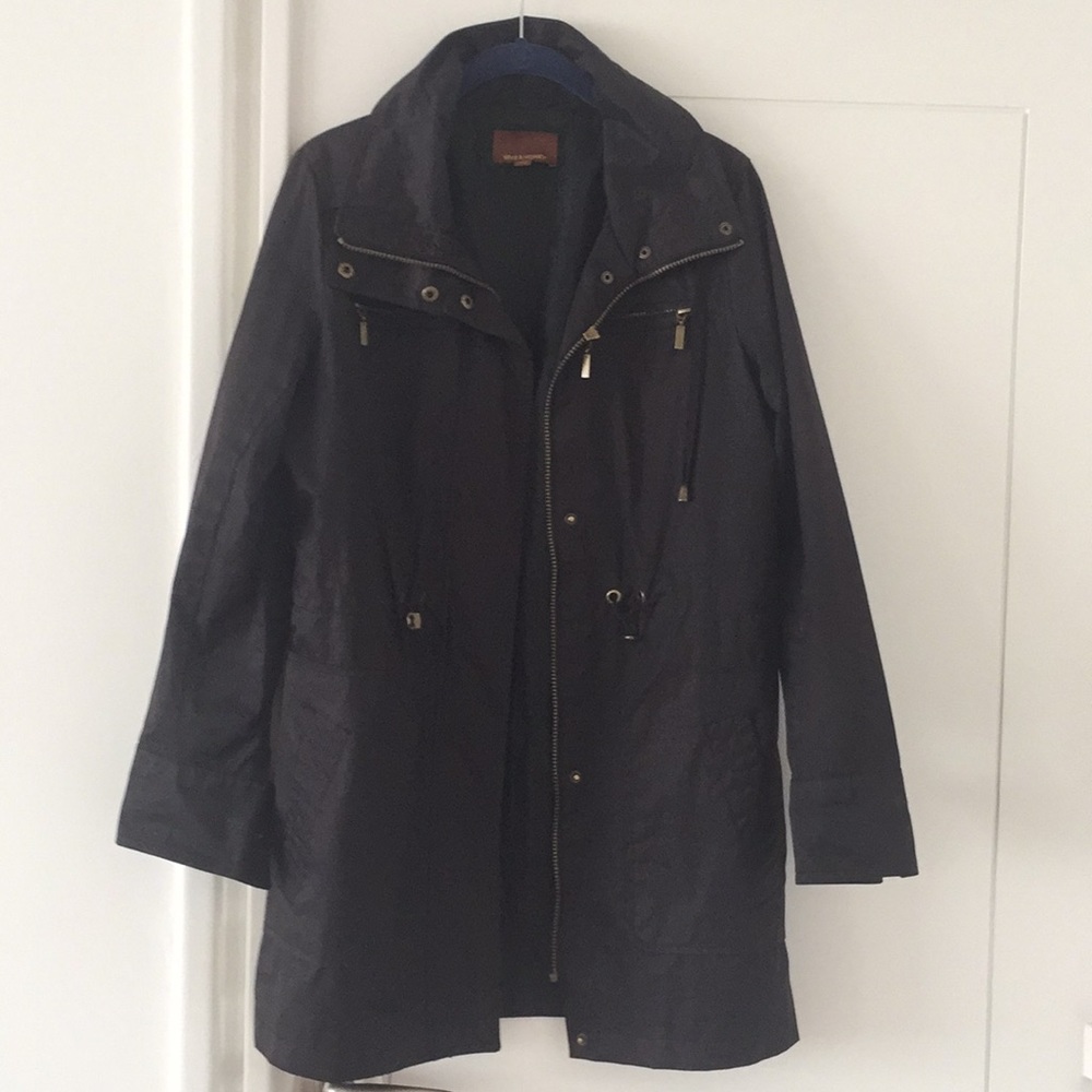 Hive & Honey Black Trench Coat